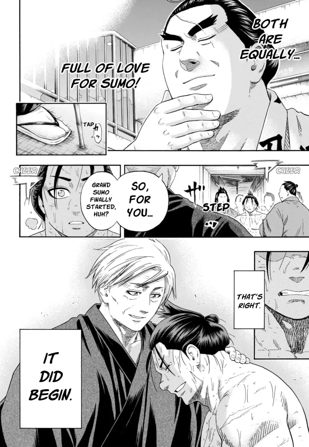Hinomaru Zumou Chapter 224 page 18 - Chapter 224: Onimaru Kunitsuna VS Kusanagi Sword, Transcend