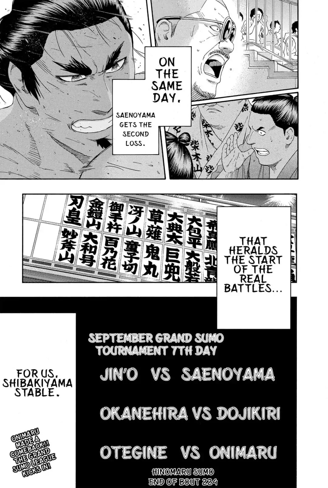 Hinomaru Zumou Chapter 224 page 19 - Chapter 224: Onimaru Kunitsuna VS Kusanagi Sword, Transcend