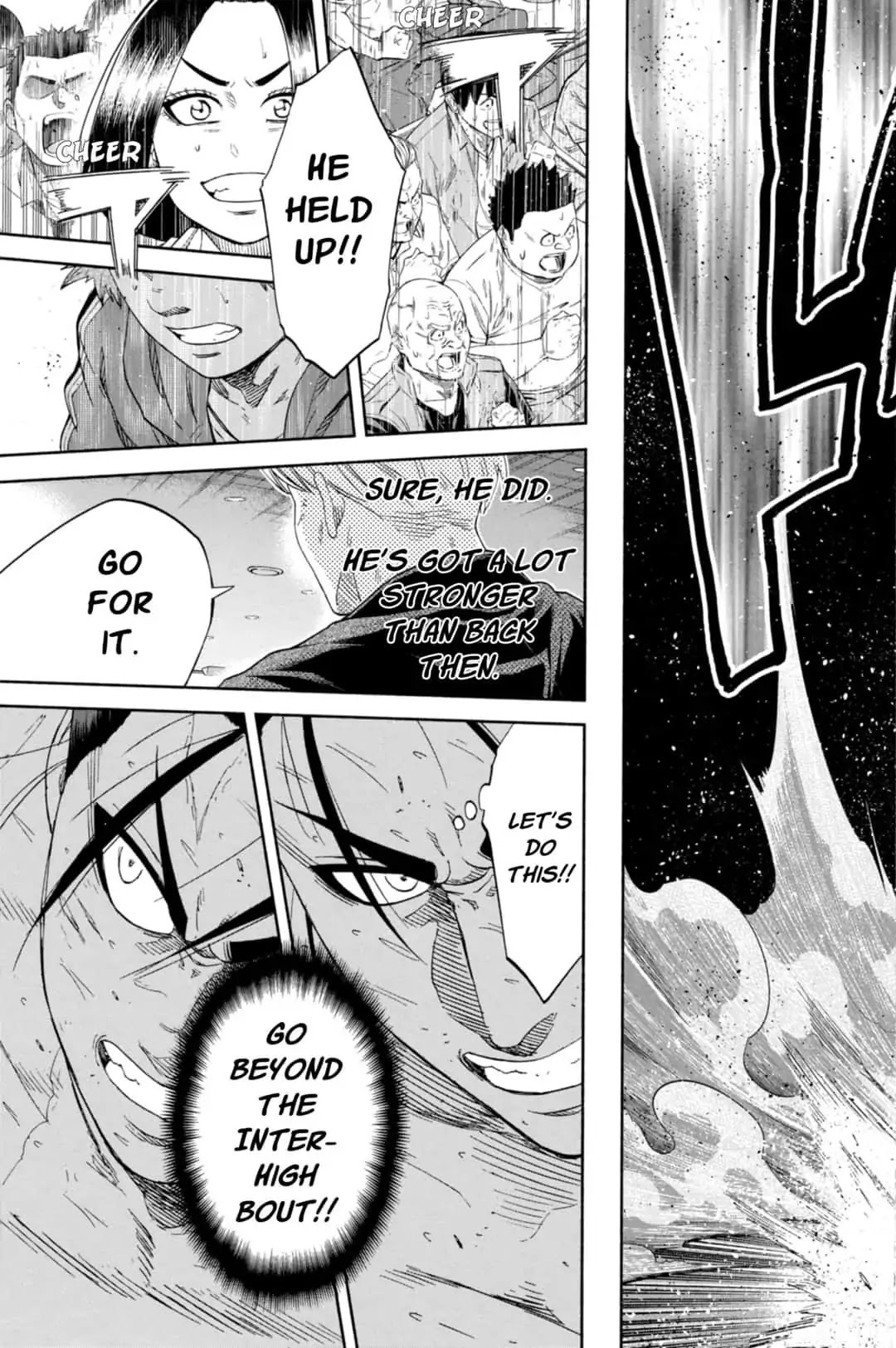 Hinomaru Zumou Chapter 224 page 5 - Chapter 224: Onimaru Kunitsuna VS Kusanagi Sword, Transcend