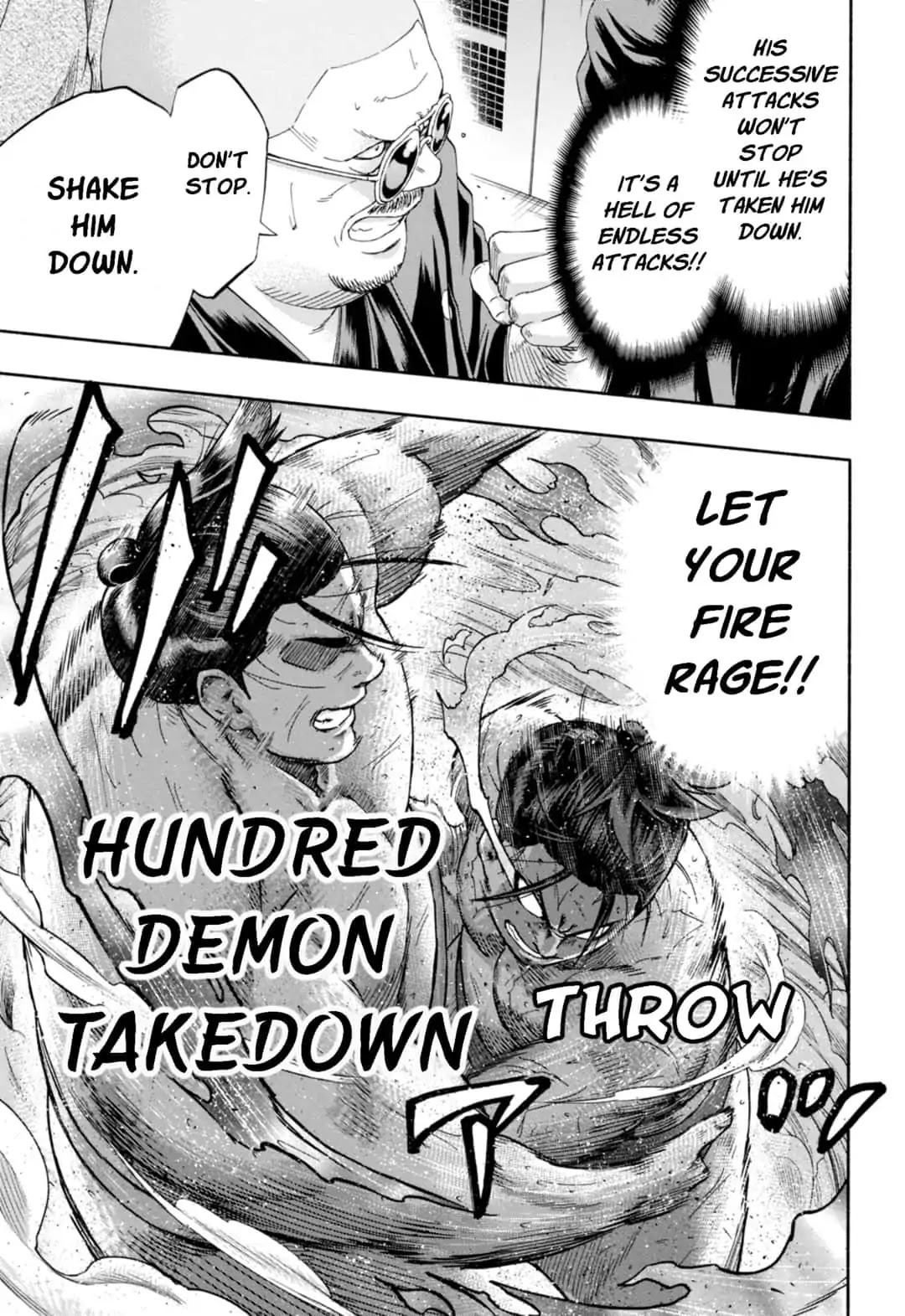 Hinomaru Zumou Chapter 224 page 7 - Chapter 224: Onimaru Kunitsuna VS Kusanagi Sword, Transcend
