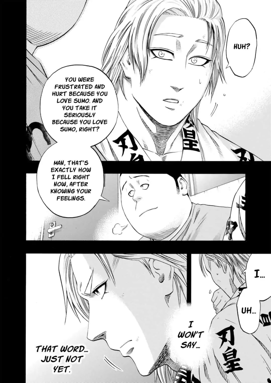 Hinomaru Zumou Chapter 225 page 14 - Chapter 225: Dojikiri And Okanehira