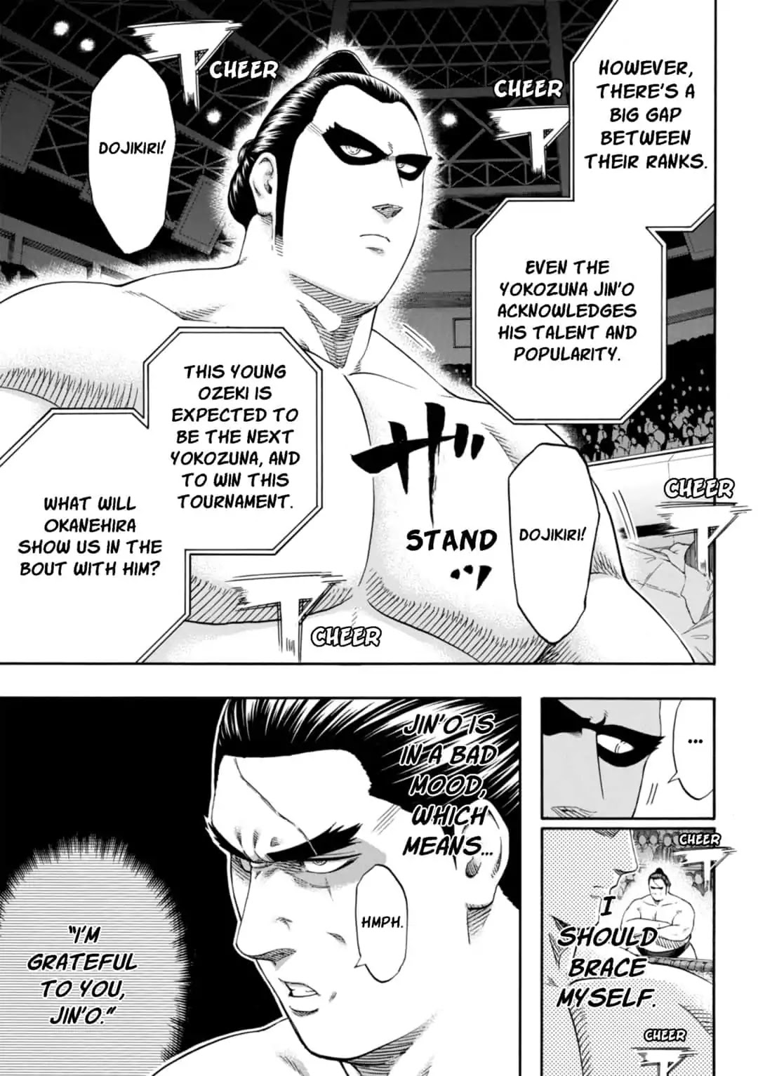 Hinomaru Zumou Chapter 225 page 17 - Chapter 225: Dojikiri And Okanehira