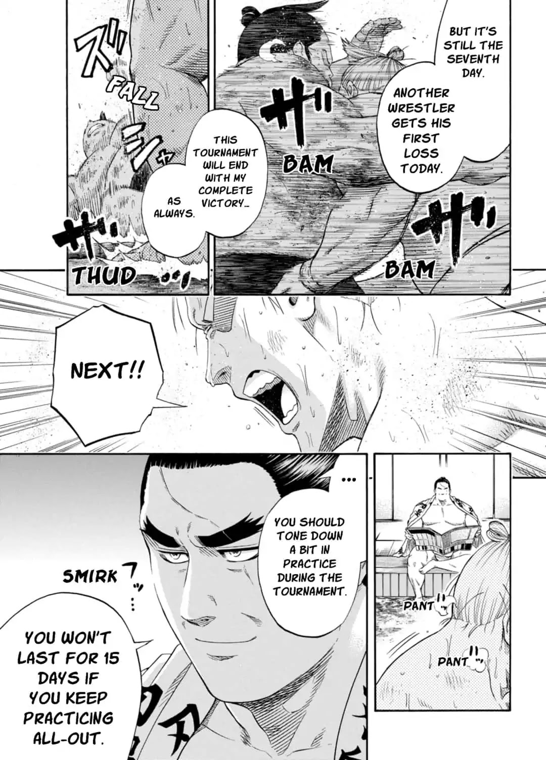 Hinomaru Zumou Chapter 225 page 3 - Chapter 225: Dojikiri And Okanehira