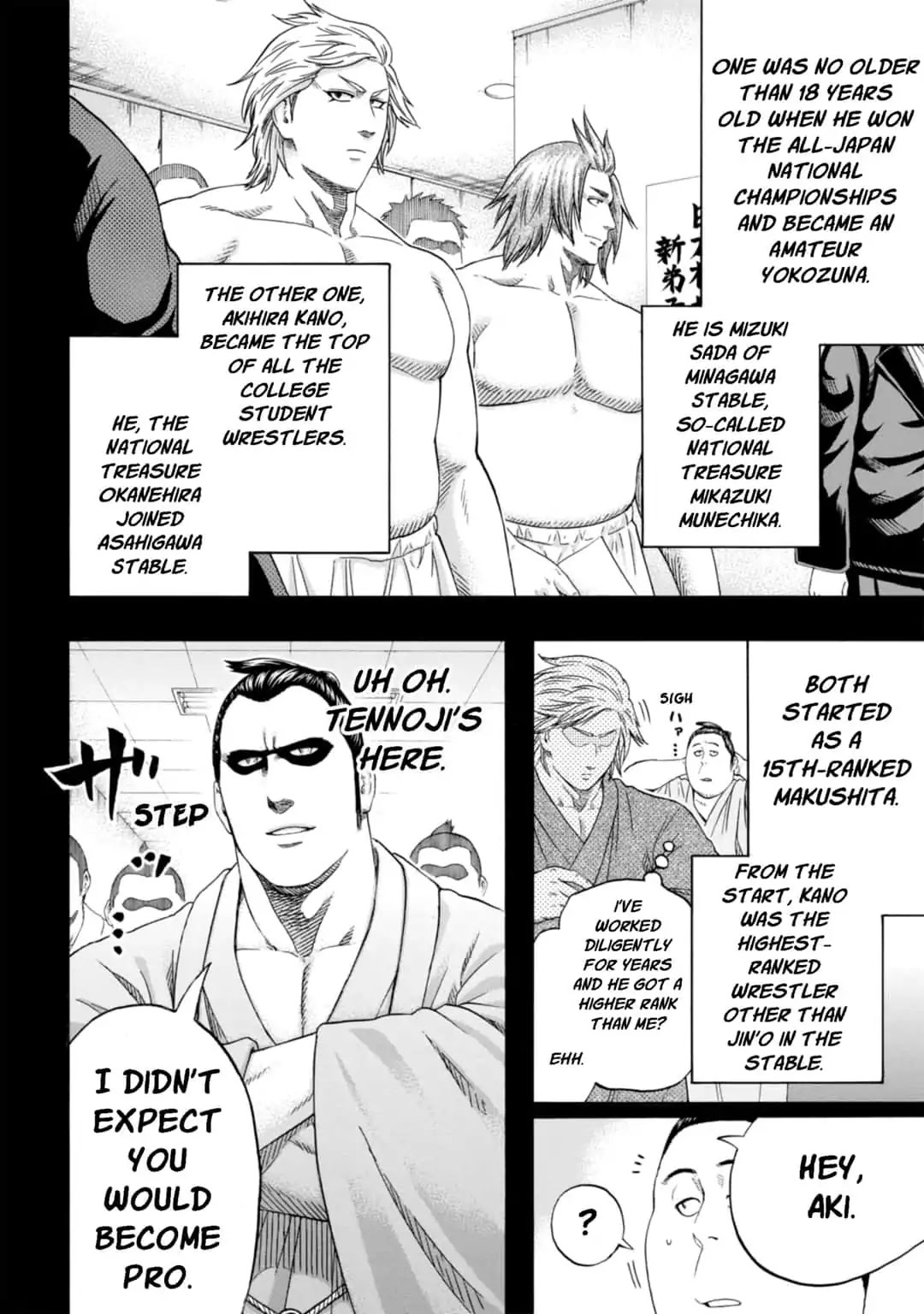 Hinomaru Zumou Chapter 225 page 8 - Chapter 225: Dojikiri And Okanehira