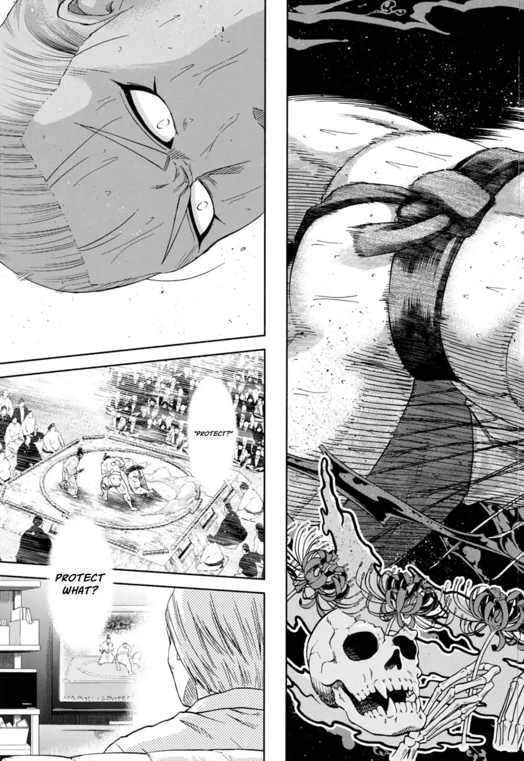 Hinomaru Zumou Chapter 226 page 13 - Chapter 226: Dojikiri And Okanehira 2
