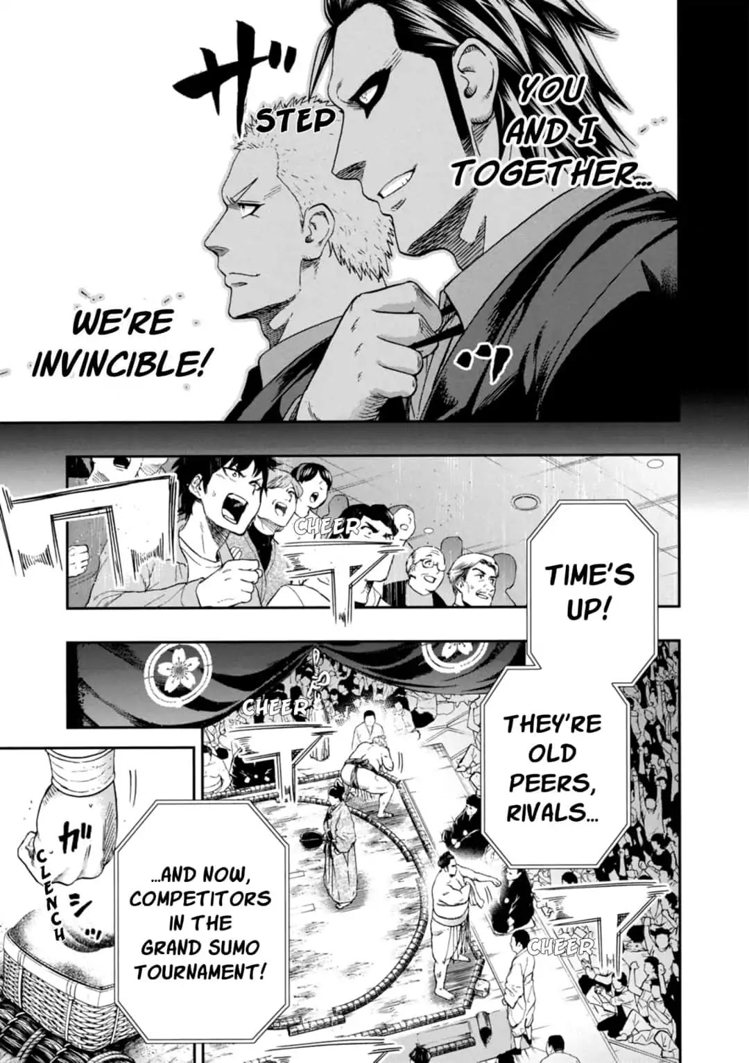 Hinomaru Zumou Chapter 226 page 3 - Chapter 226: Dojikiri And Okanehira 2
