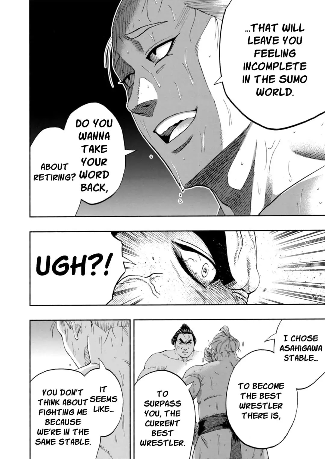 Hinomaru Zumou Chapter 227 page 11 - Chapter 227: Jin'o And Saenoyama