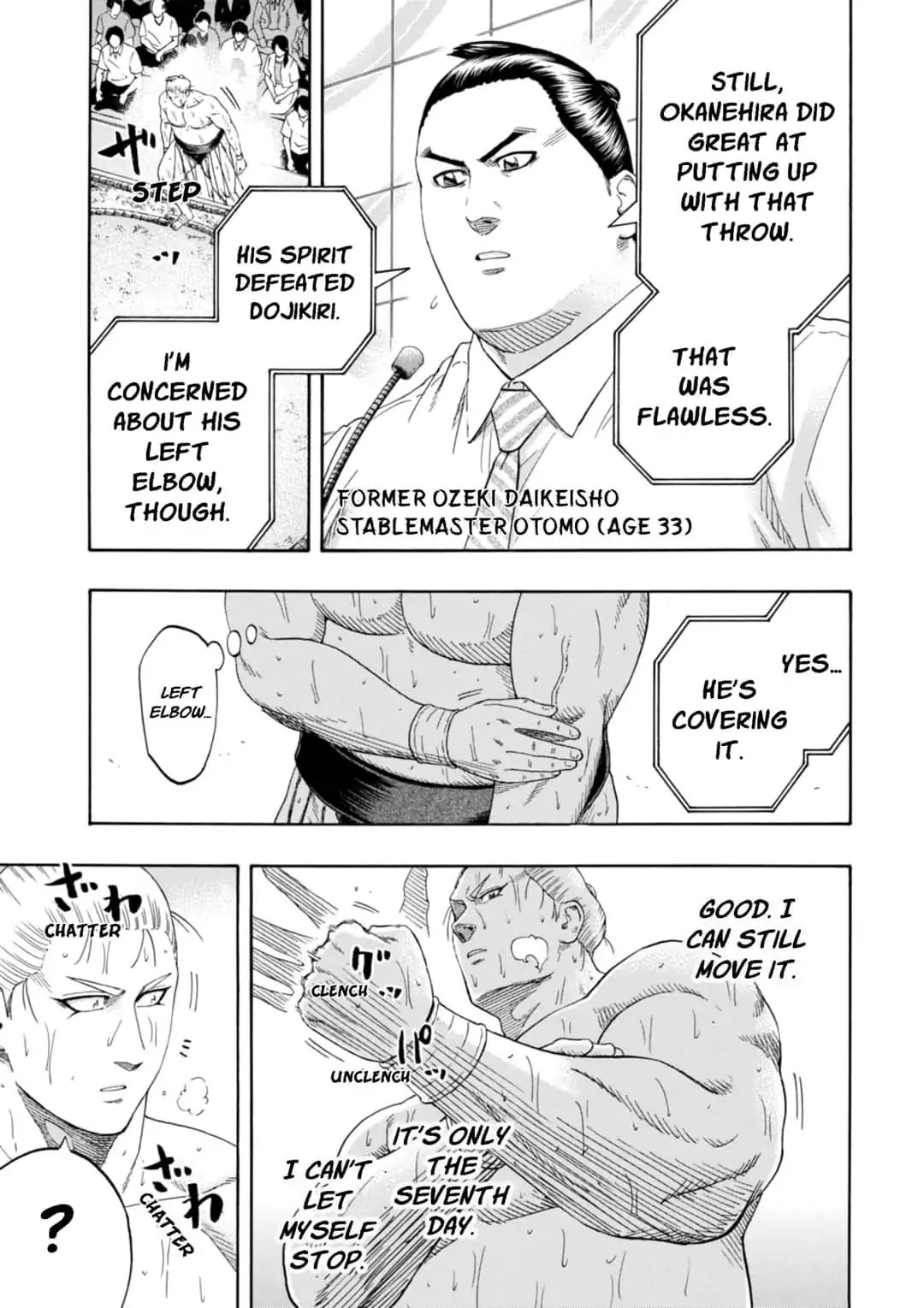 Hinomaru Zumou Chapter 227 page 6 - Chapter 227: Jin'o And Saenoyama