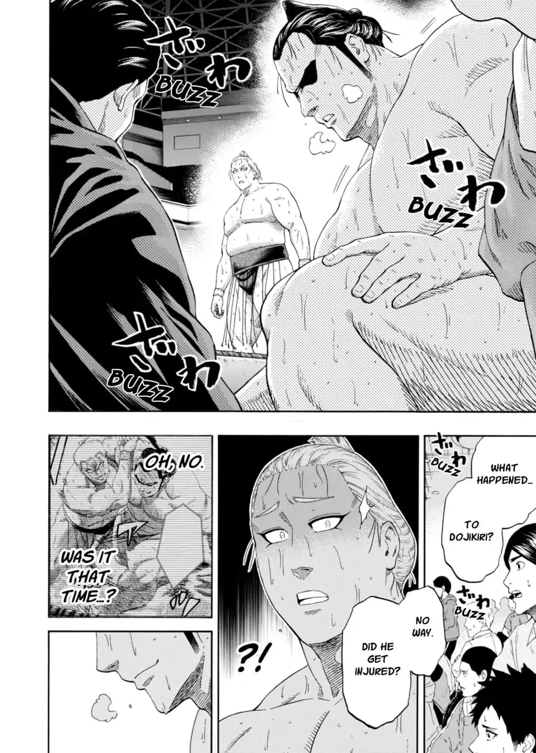 Hinomaru Zumou Chapter 227 page 7 - Chapter 227: Jin'o And Saenoyama