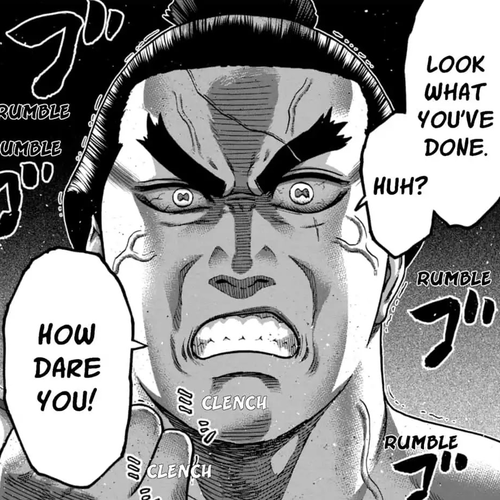 Hinomaru Zumou Chapter 227: Jin'o And Saenoyama cover