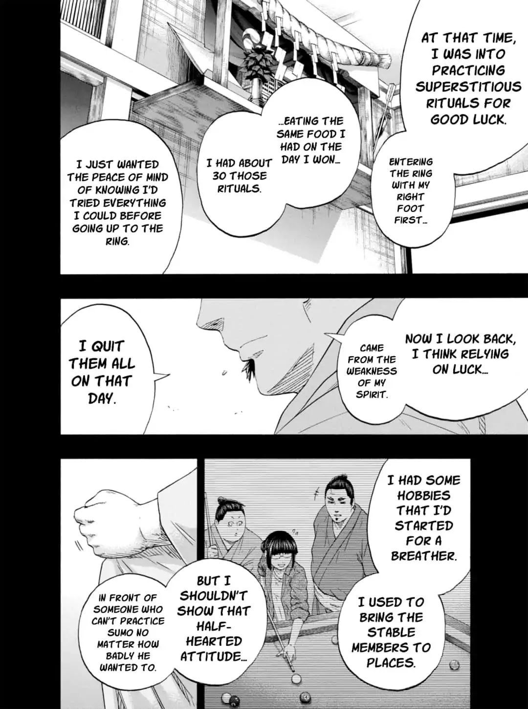 Hinomaru Zumou Chapter 228 page 12 - Chapter 228: The Man Saenoyama