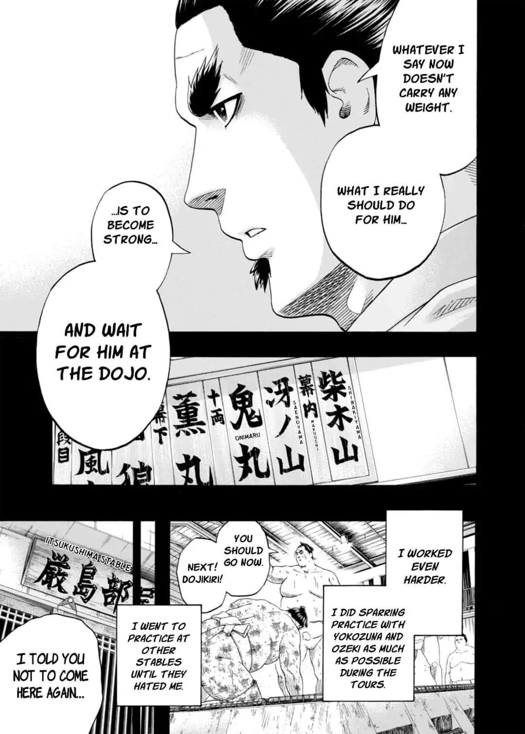 Hinomaru Zumou Chapter 228 page 13 - Chapter 228: The Man Saenoyama