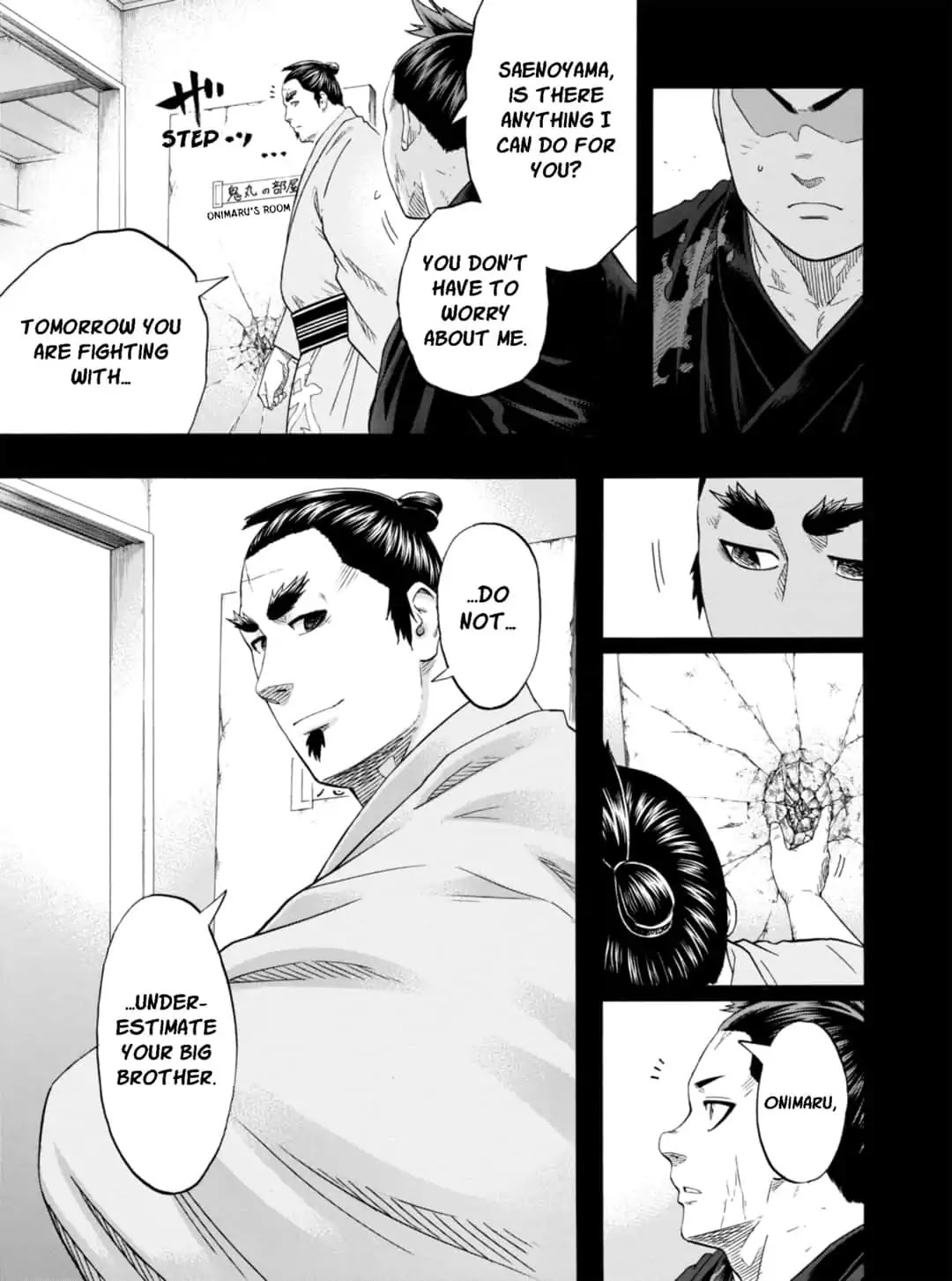 Hinomaru Zumou Chapter 228 page 15 - Chapter 228: The Man Saenoyama