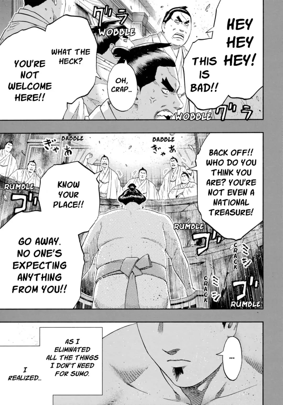 Hinomaru Zumou Chapter 228 page 17 - Chapter 228: The Man Saenoyama