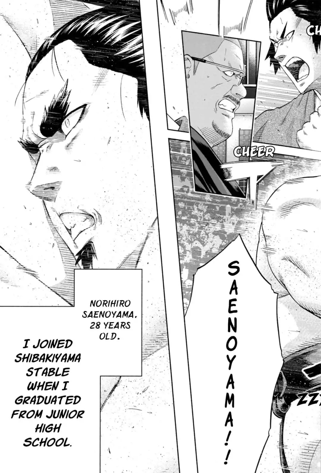 Hinomaru Zumou Chapter 228 page 3 - Chapter 228: The Man Saenoyama