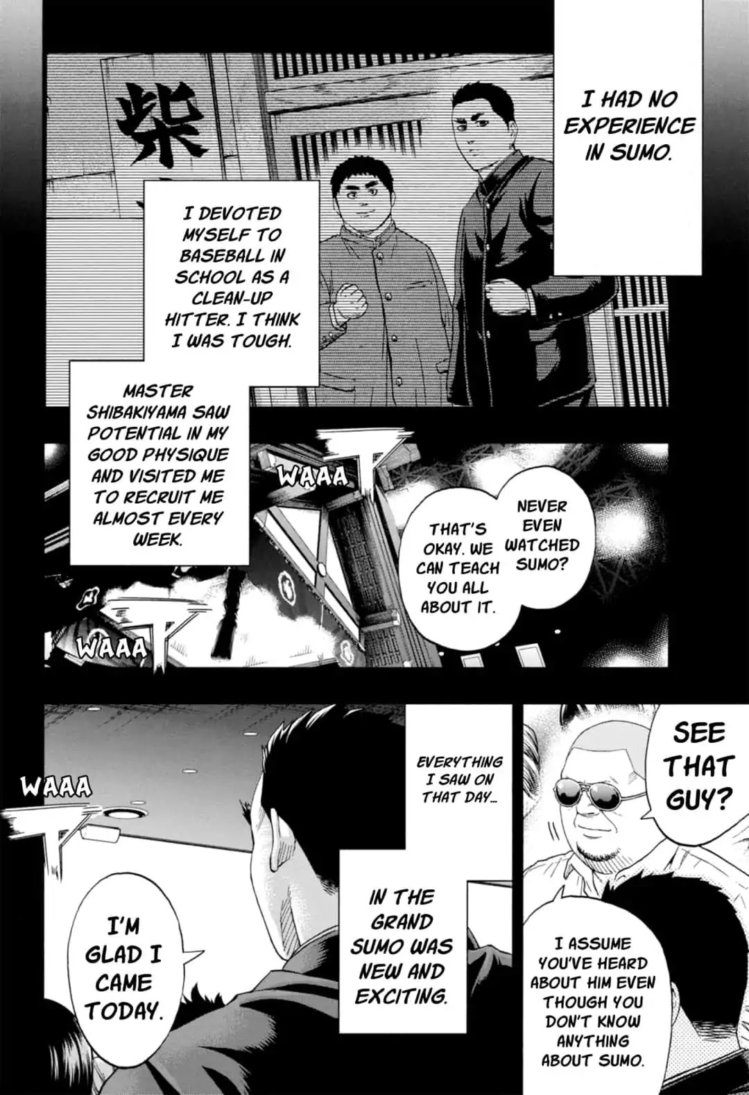 Hinomaru Zumou Chapter 228 page 4 - Chapter 228: The Man Saenoyama