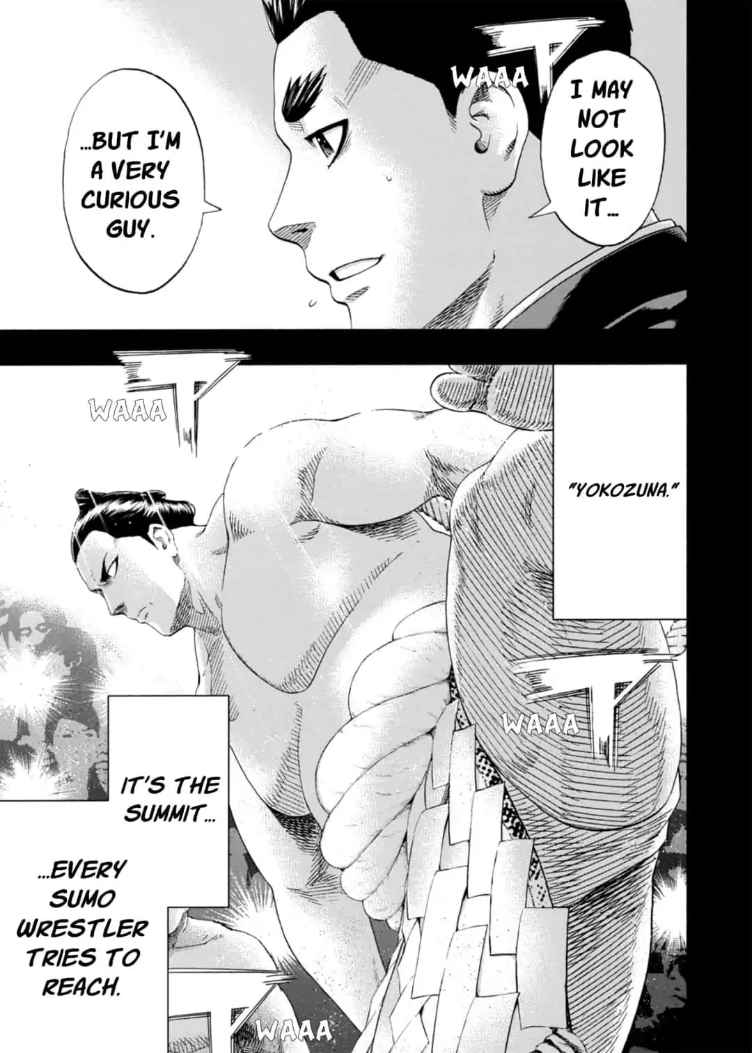 Hinomaru Zumou Chapter 228 page 5 - Chapter 228: The Man Saenoyama