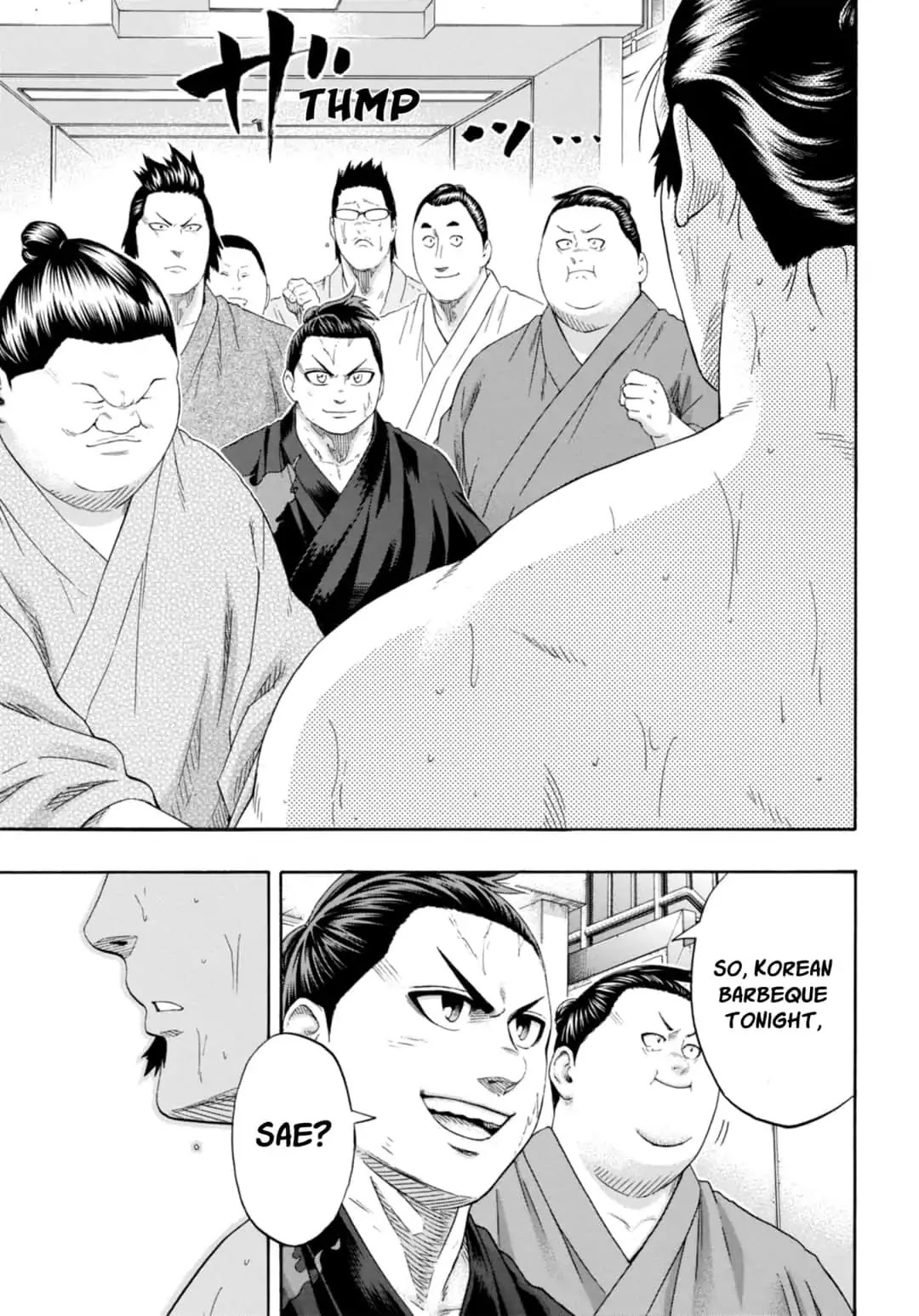 Hinomaru Zumou Chapter 229 page 11 - Chapter 229: Vertical Relationship