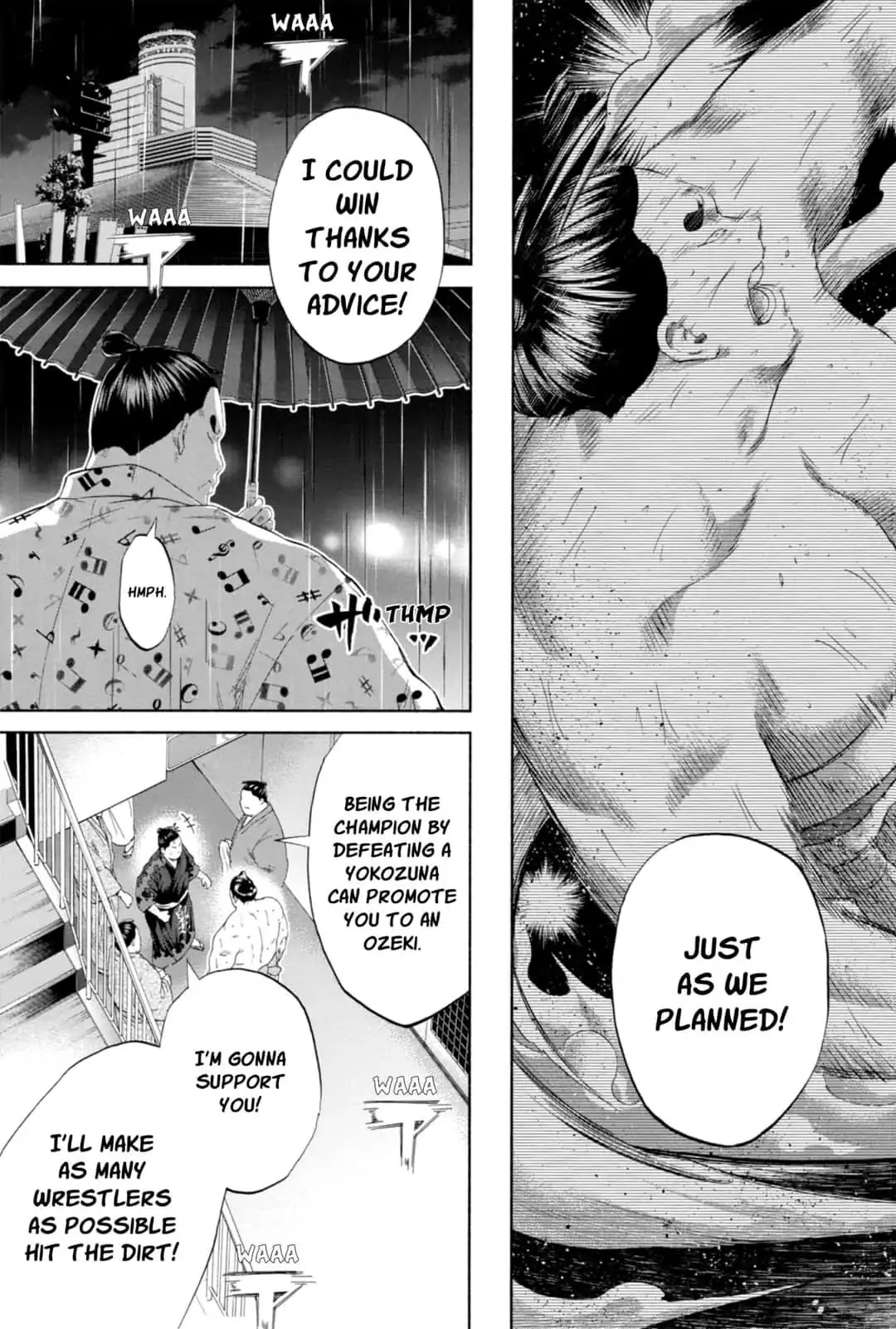 Hinomaru Zumou Chapter 229 page 13 - Chapter 229: Vertical Relationship