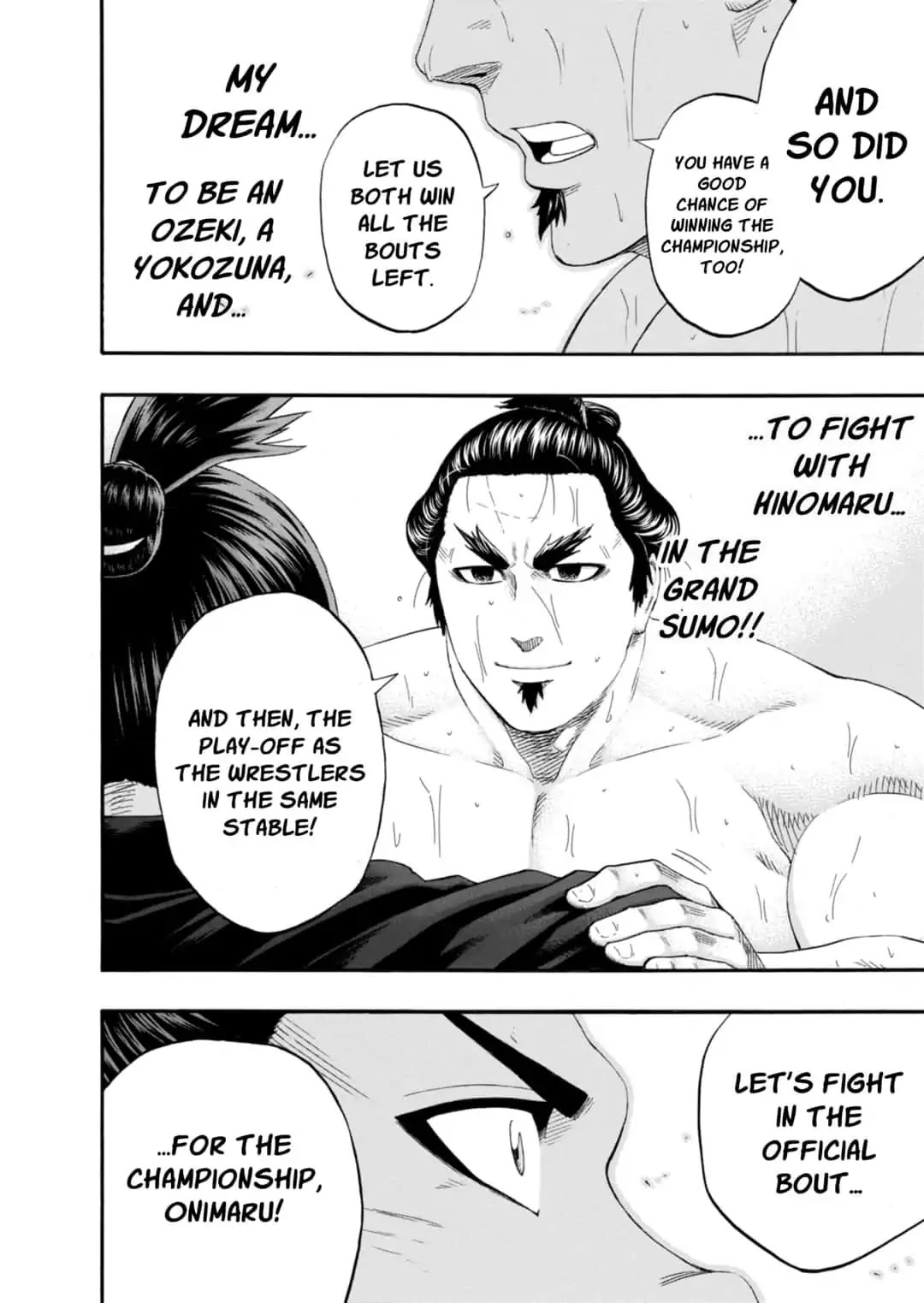 Hinomaru Zumou Chapter 229 page 16 - Chapter 229: Vertical Relationship