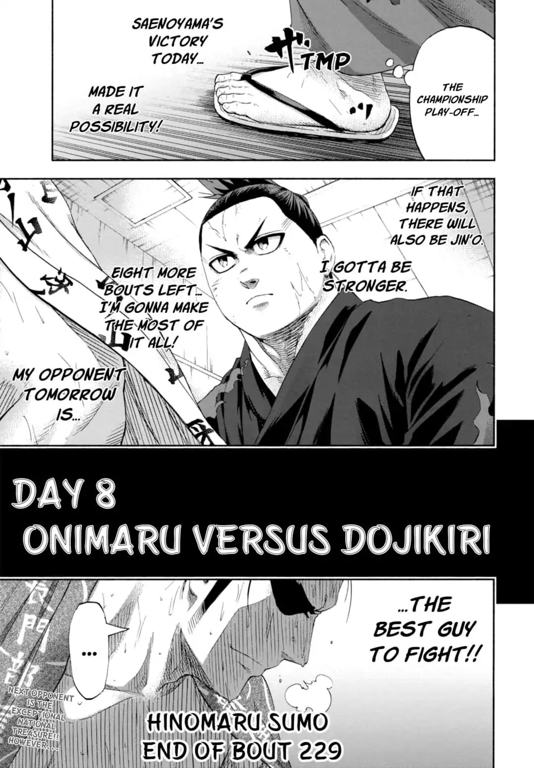 Hinomaru Zumou Chapter 229 page 19 - Chapter 229: Vertical Relationship