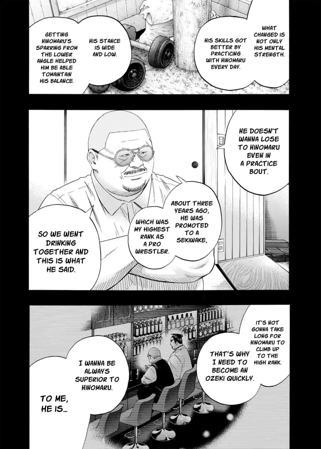 Hinomaru Zumou Chapter 229 page 2 - Chapter 229: Vertical Relationship