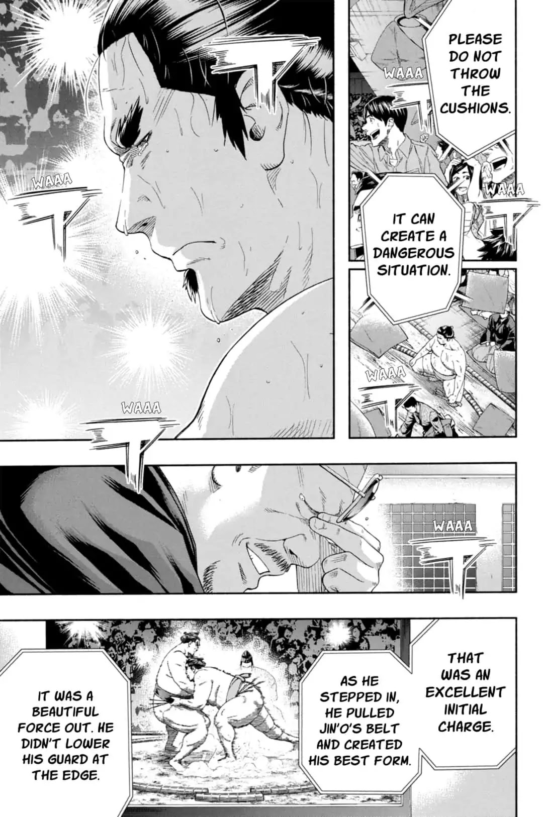 Hinomaru Zumou Chapter 229 page 9 - Chapter 229: Vertical Relationship