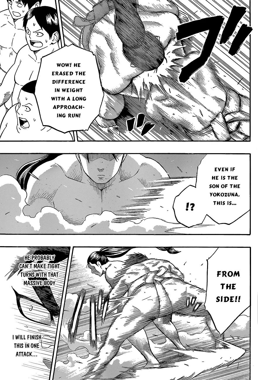 Hinomaru Zumou Chapter 23 page 15 - Chapter 23: The Son of The Yokozuna