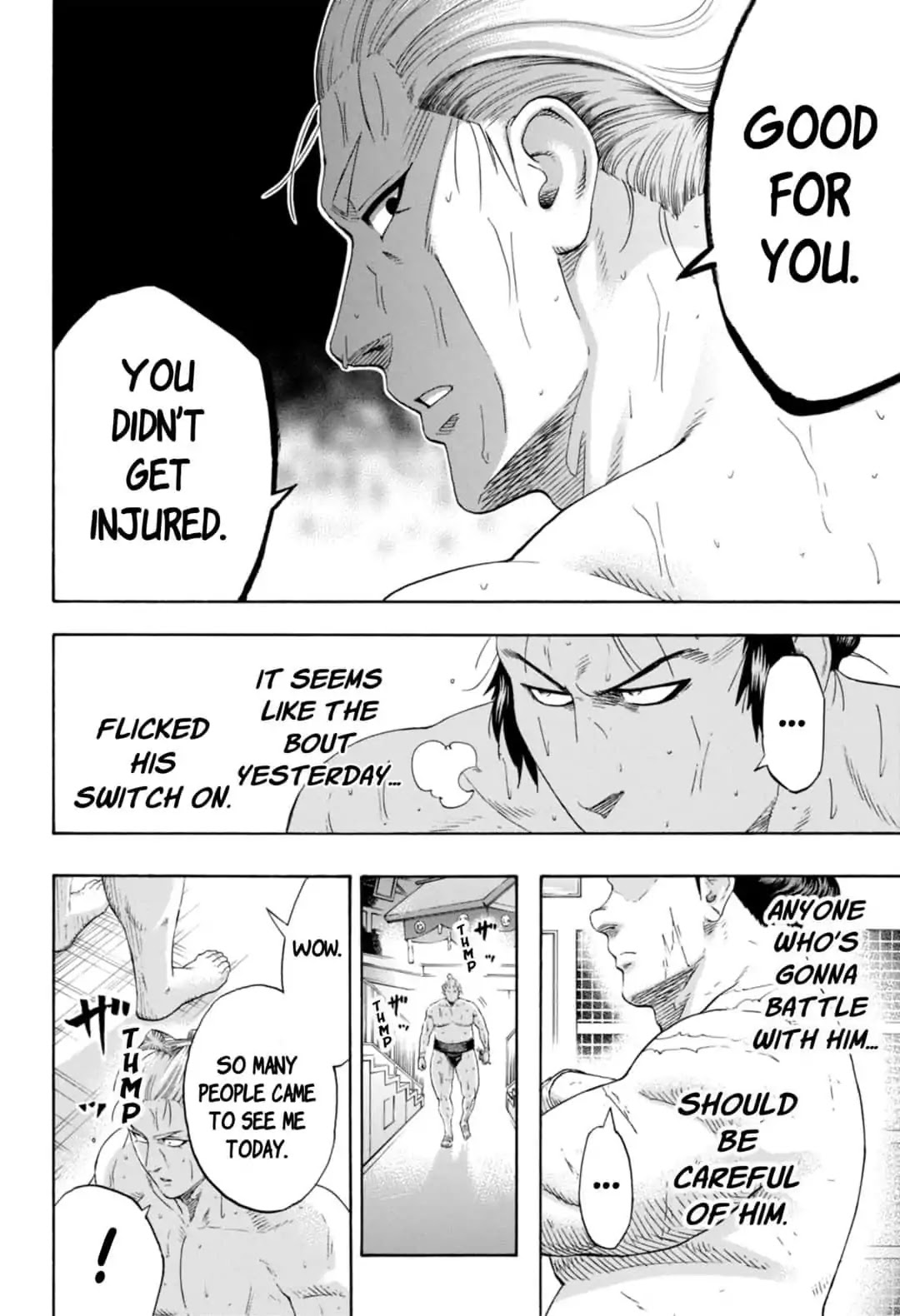 Hinomaru Zumou Chapter 230 page 14 - Chapter 230: Turn Weakness Into Strength