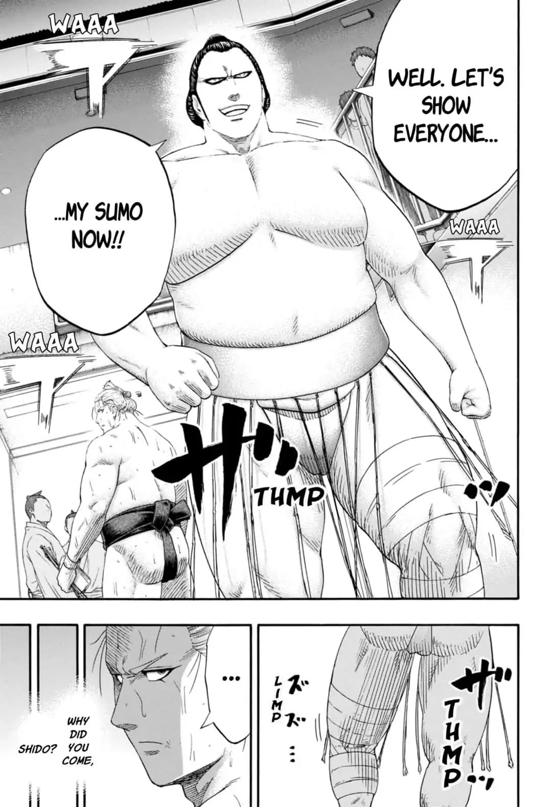 Hinomaru Zumou Chapter 230 page 15 - Chapter 230: Turn Weakness Into Strength