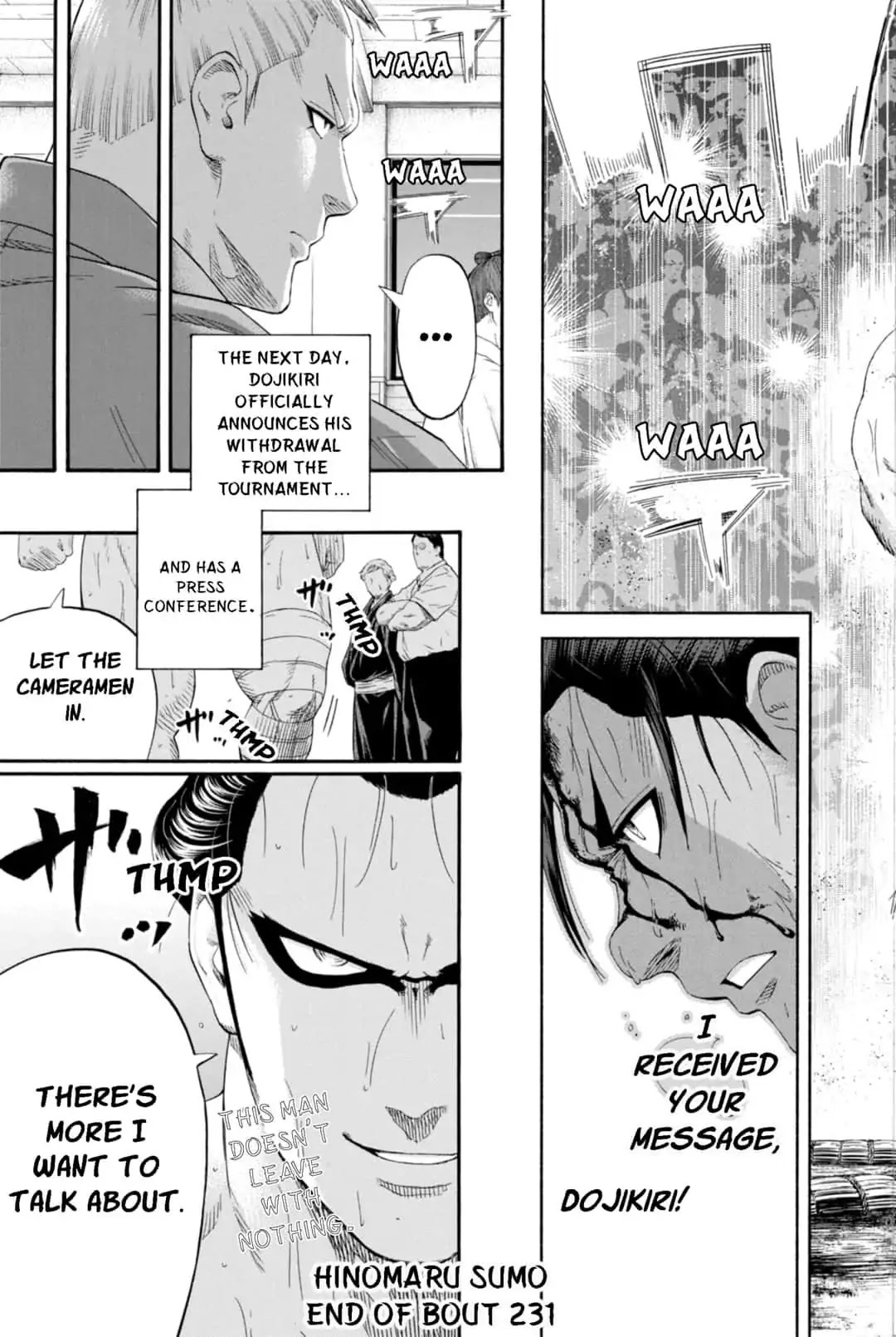 Hinomaru Zumou Chapter 231 page 19 - Chapter 231: Onimaru Kunitsuna And Dojikiri Yasutsuna, Discourse