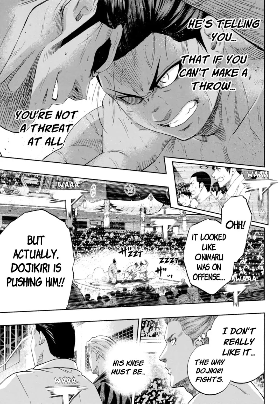 Hinomaru Zumou Chapter 231 page 7 - Chapter 231: Onimaru Kunitsuna And Dojikiri Yasutsuna, Discourse