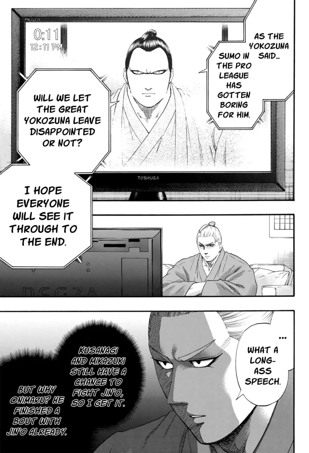 Hinomaru Zumou Chapter 232 page 8 - Chapter 232: National Treasures And Dojikiri Yasutsuna, Inheritance