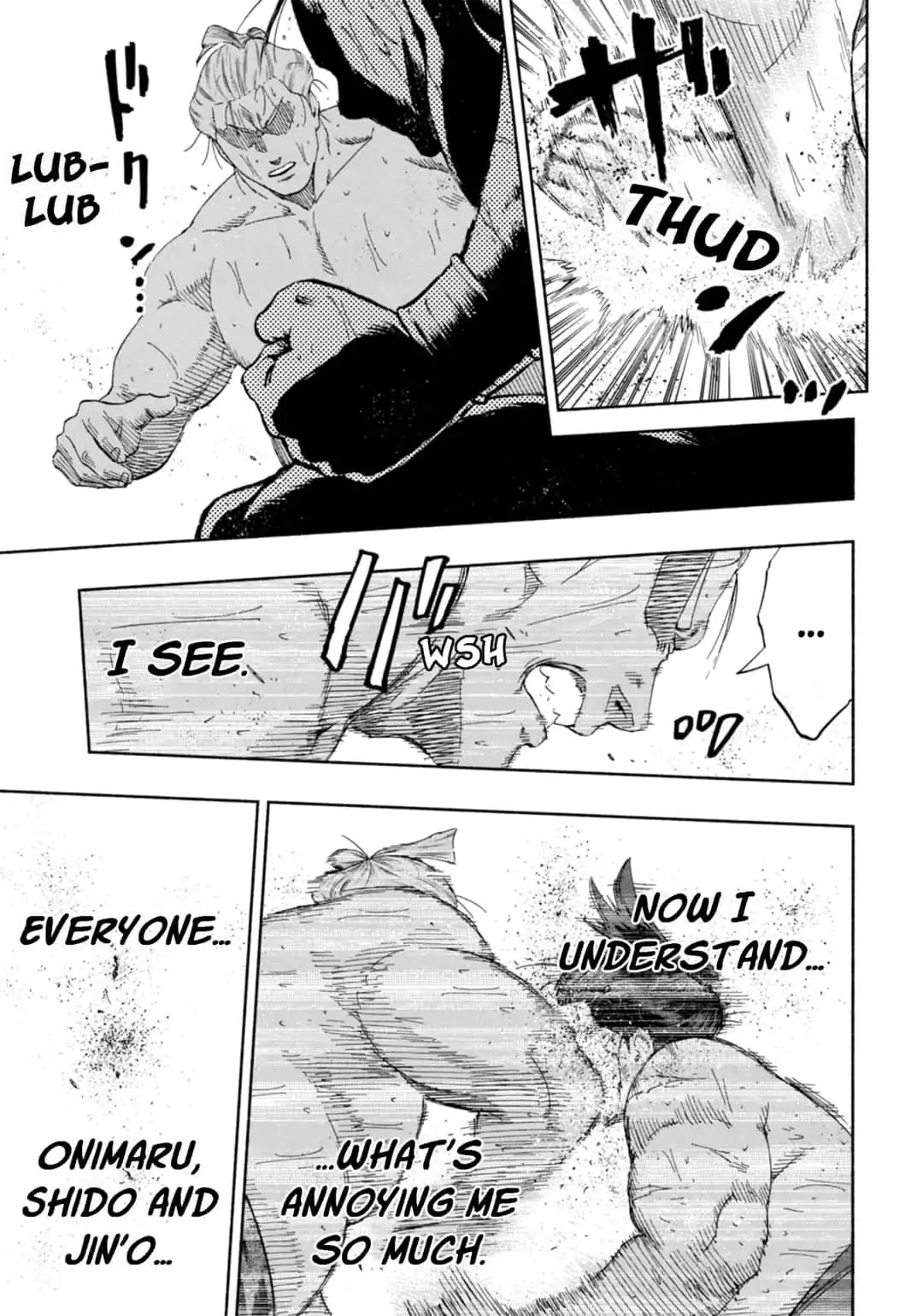 Hinomaru Zumou Chapter 234 page 13 - Chapter 234: Onimaru Kunitsuna and Okanehira