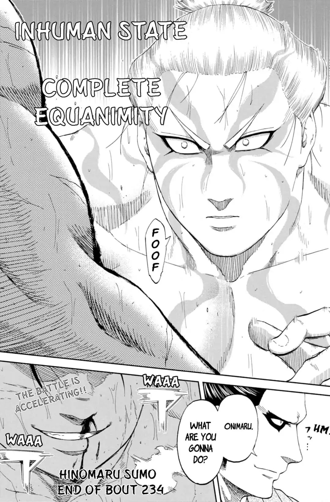 Hinomaru Zumou Chapter 234 page 19 - Chapter 234: Onimaru Kunitsuna and Okanehira