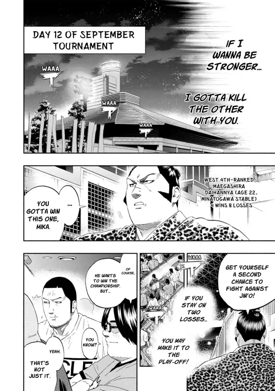 Hinomaru Zumou Chapter 236 page 16 - Chapter 236: The Distance to The Yokozuna