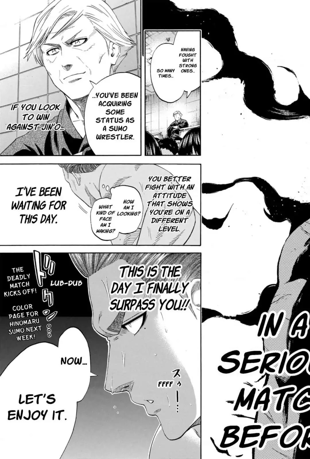 Hinomaru Zumou Chapter 236 page 18 - Chapter 236: The Distance to The Yokozuna