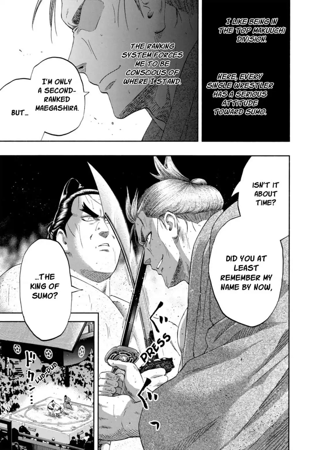 Hinomaru Zumou Chapter 236 page 5 - Chapter 236: The Distance to The Yokozuna