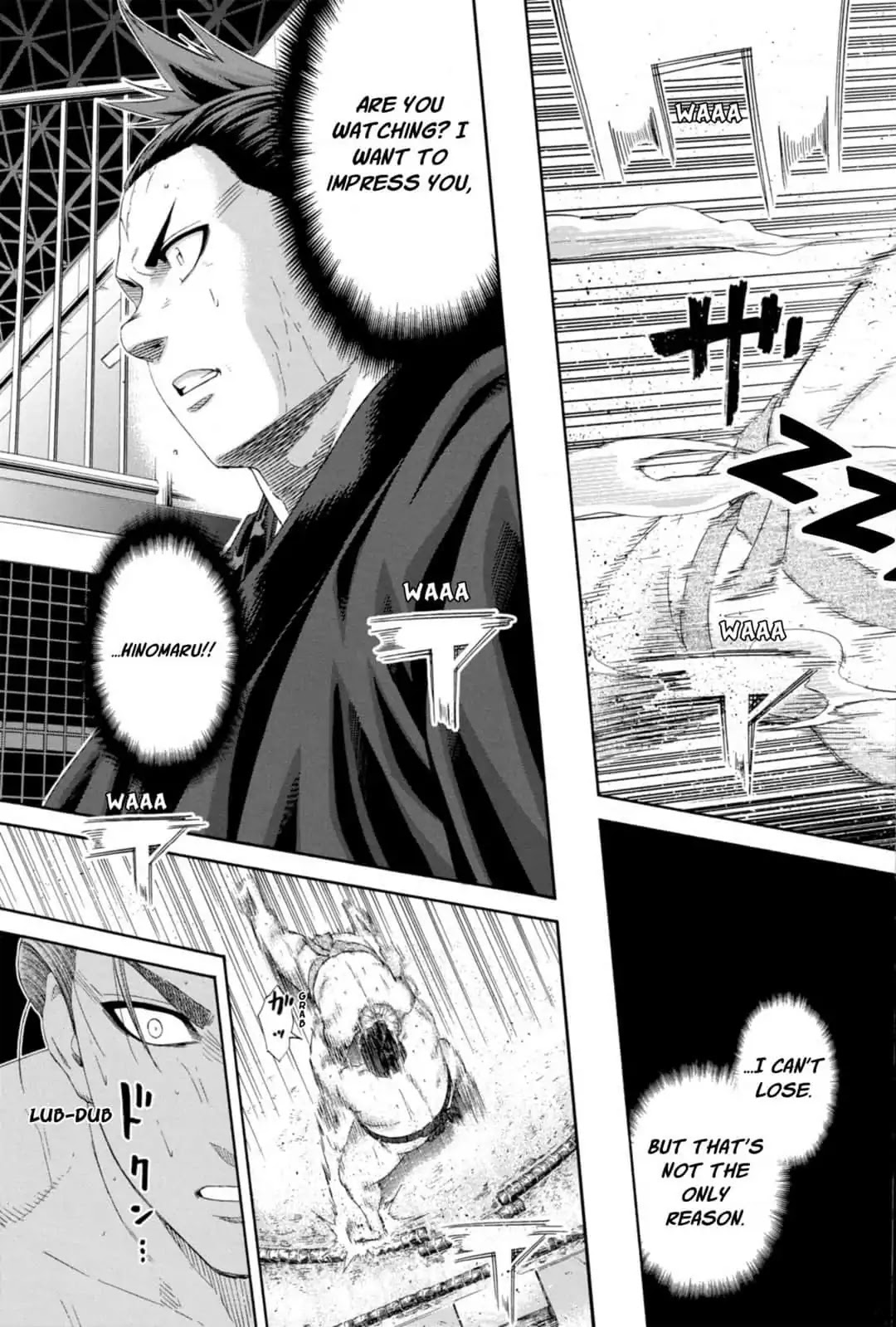 Hinomaru Zumou Chapter 236 page 8 - Chapter 236: The Distance to The Yokozuna