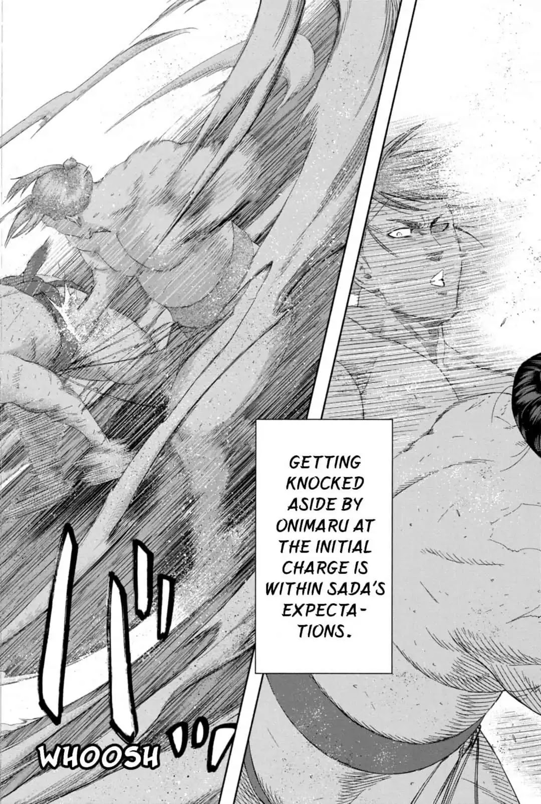 Hinomaru Zumou Chapter 237 page 14 - Chapter 237: Onimaru Kunitsuna And Mikazuki Munechika, Mortal Match