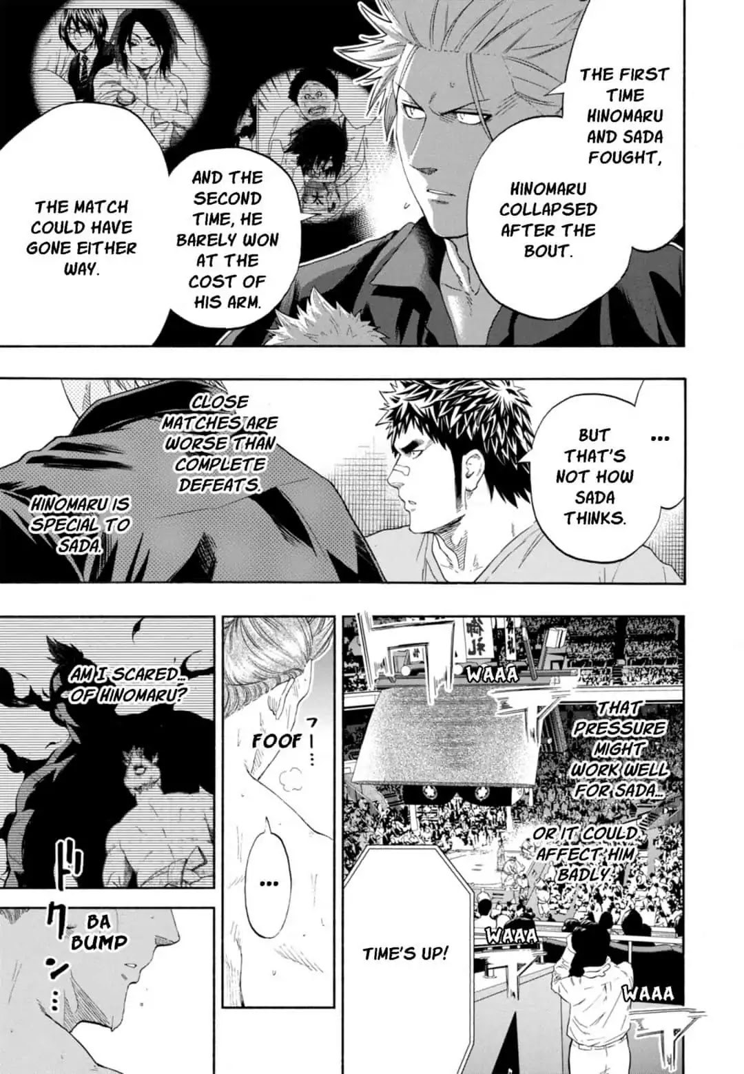 Hinomaru Zumou Chapter 237 page 6 - Chapter 237: Onimaru Kunitsuna And Mikazuki Munechika, Mortal Match