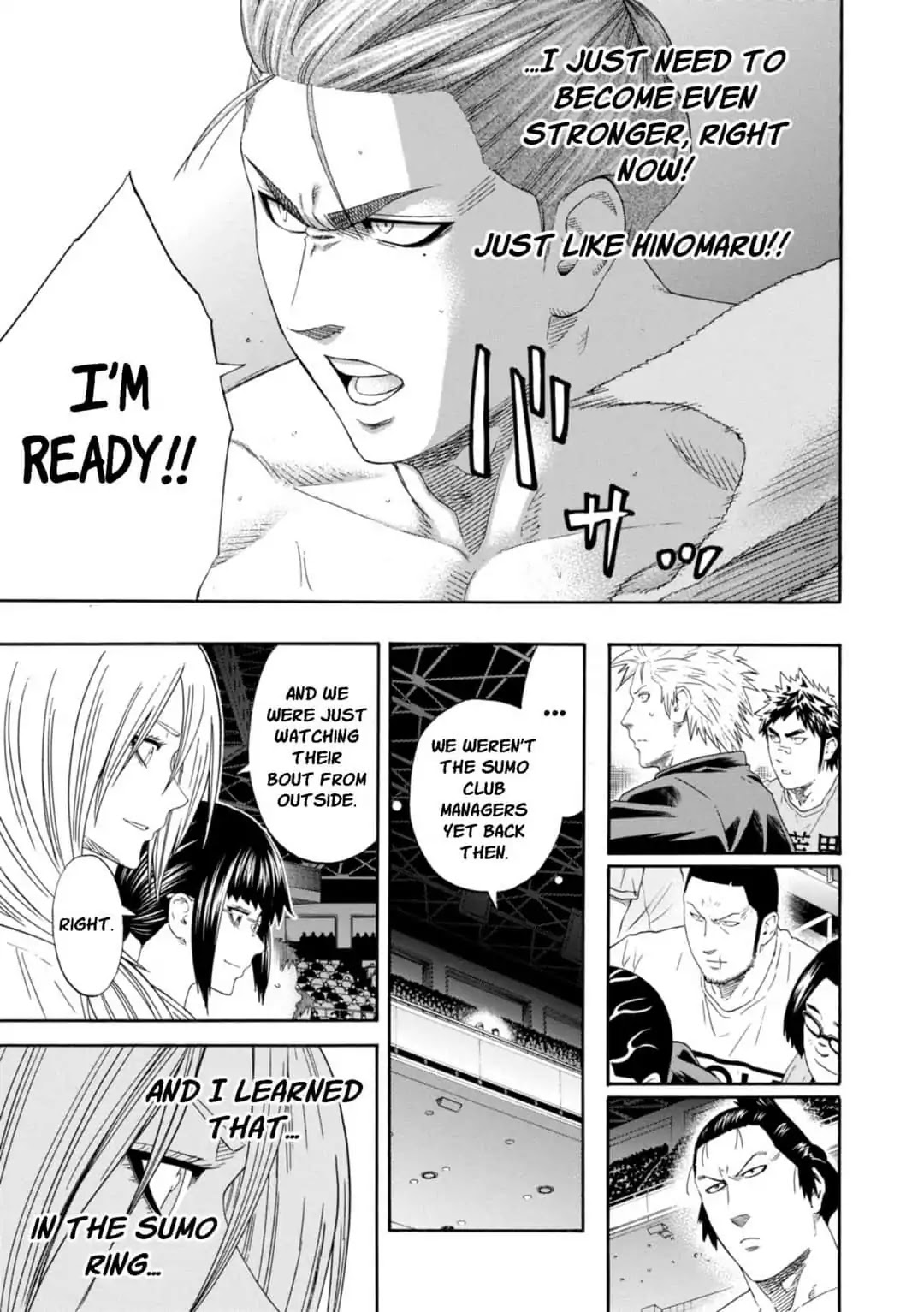 Hinomaru Zumou Chapter 237 page 8 - Chapter 237: Onimaru Kunitsuna And Mikazuki Munechika, Mortal Match