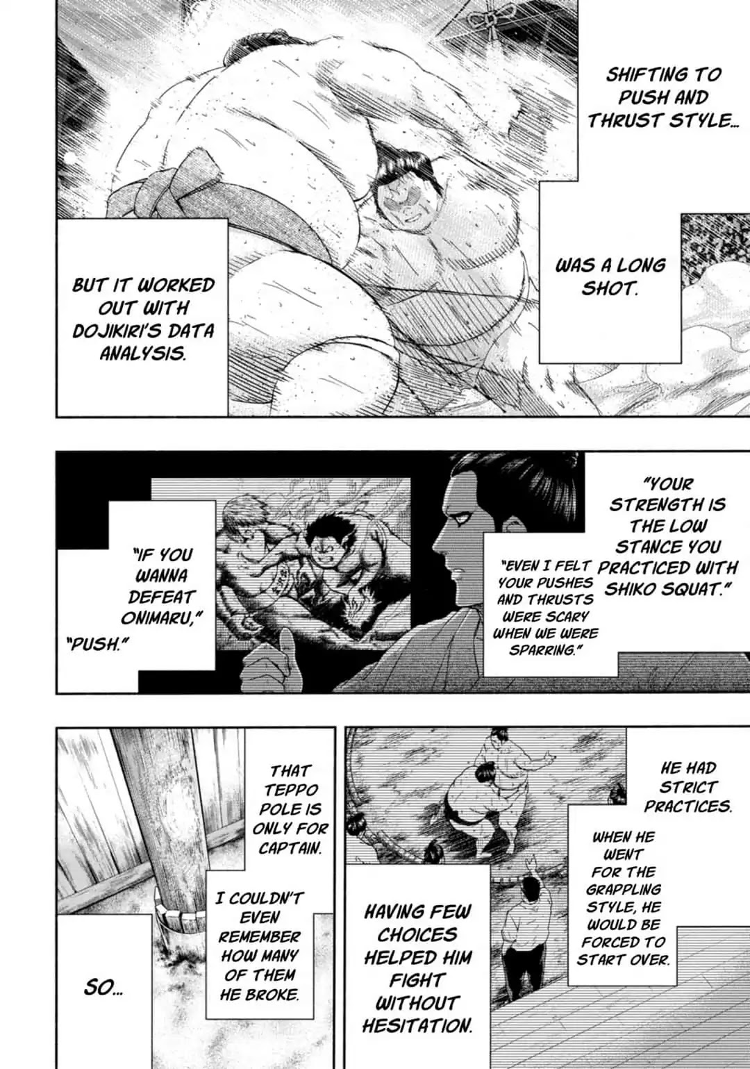 Hinomaru Zumou Chapter 239 page 14 - Chapter 239: Captain's Steps