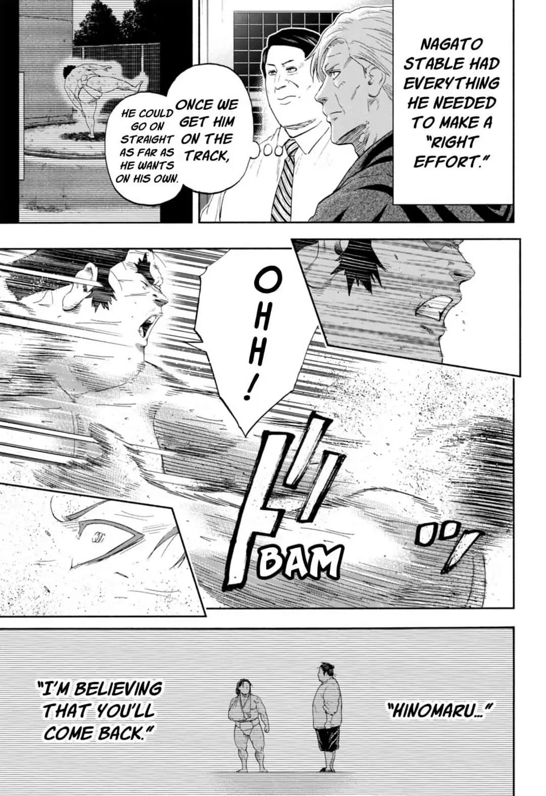 Hinomaru Zumou Chapter 239 page 15 - Chapter 239: Captain's Steps
