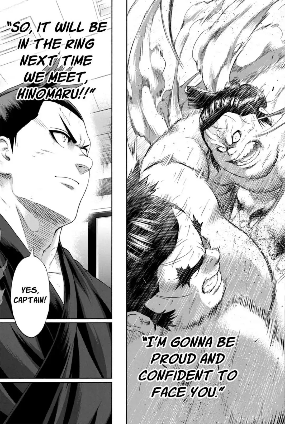 Hinomaru Zumou Chapter 239 page 16 - Chapter 239: Captain's Steps