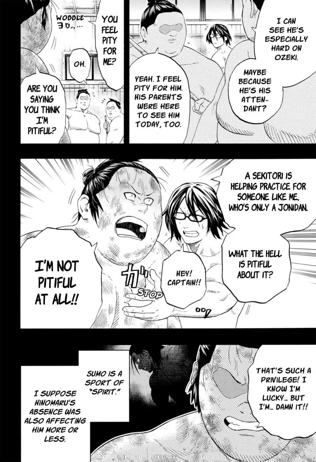 Hinomaru Zumou Chapter 239 page 6 - Chapter 239: Captain's Steps