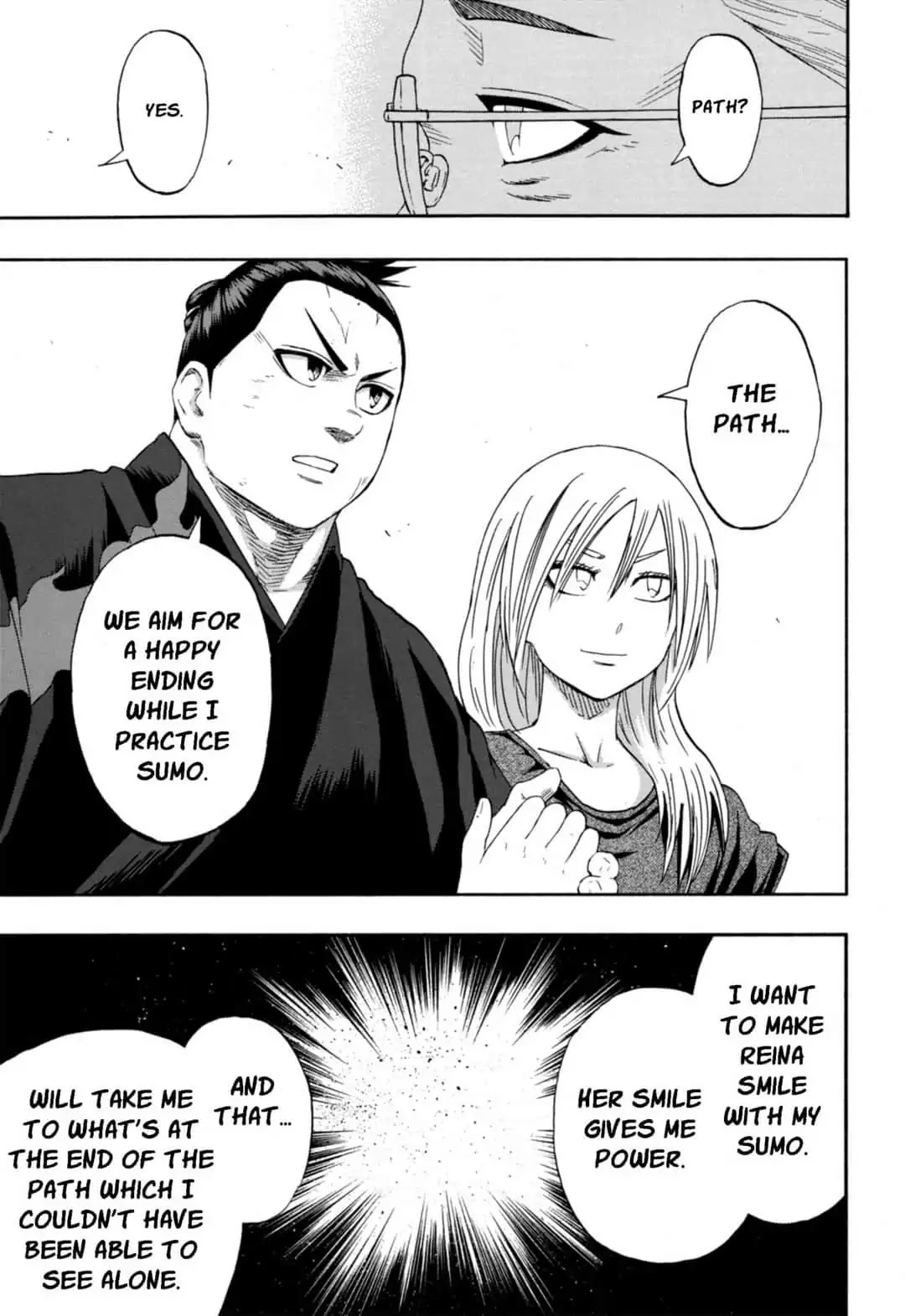 Hinomaru Zumou Chapter 240 page 10 - Chapter 240: Onimaru Kunitsuna and Girl Friend's Father
