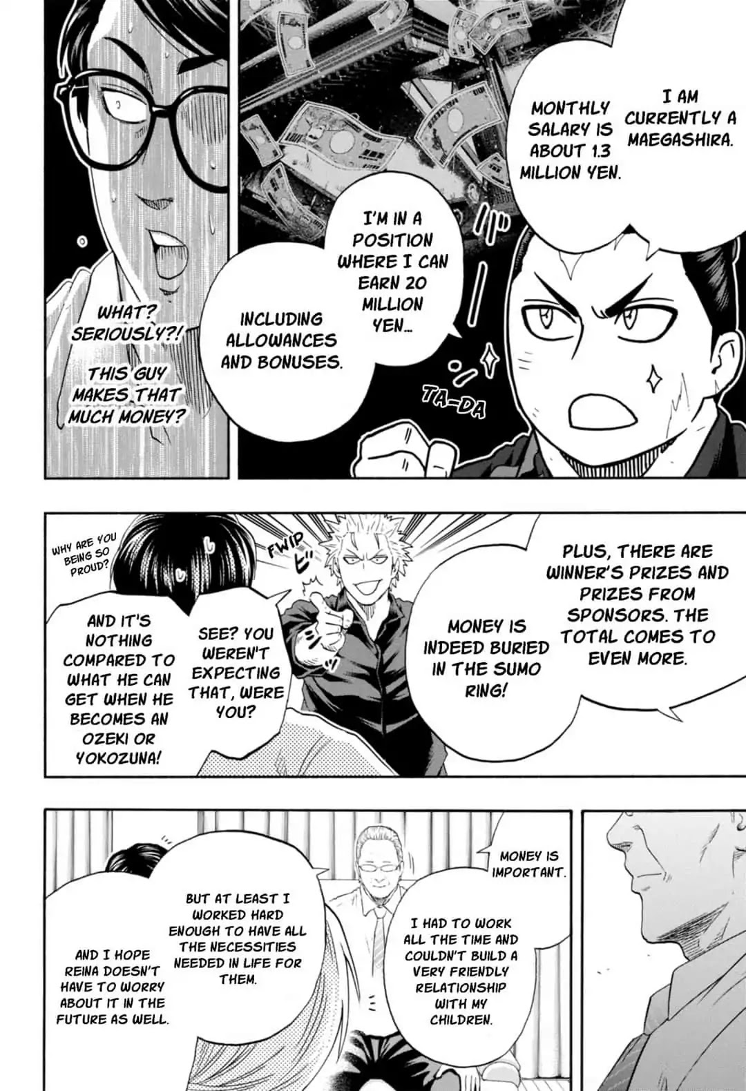 Hinomaru Zumou Chapter 240 page 11 - Chapter 240: Onimaru Kunitsuna and Girl Friend's Father
