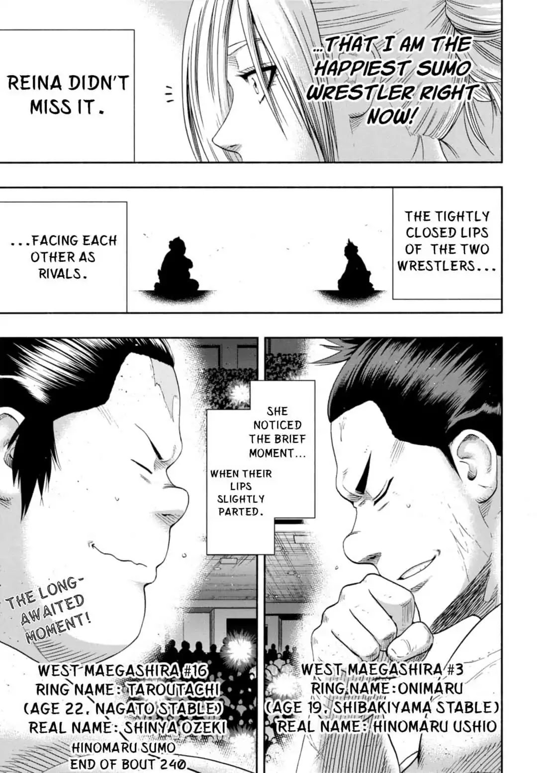 Hinomaru Zumou Chapter 240 page 19 - Chapter 240: Onimaru Kunitsuna and Girl Friend's Father