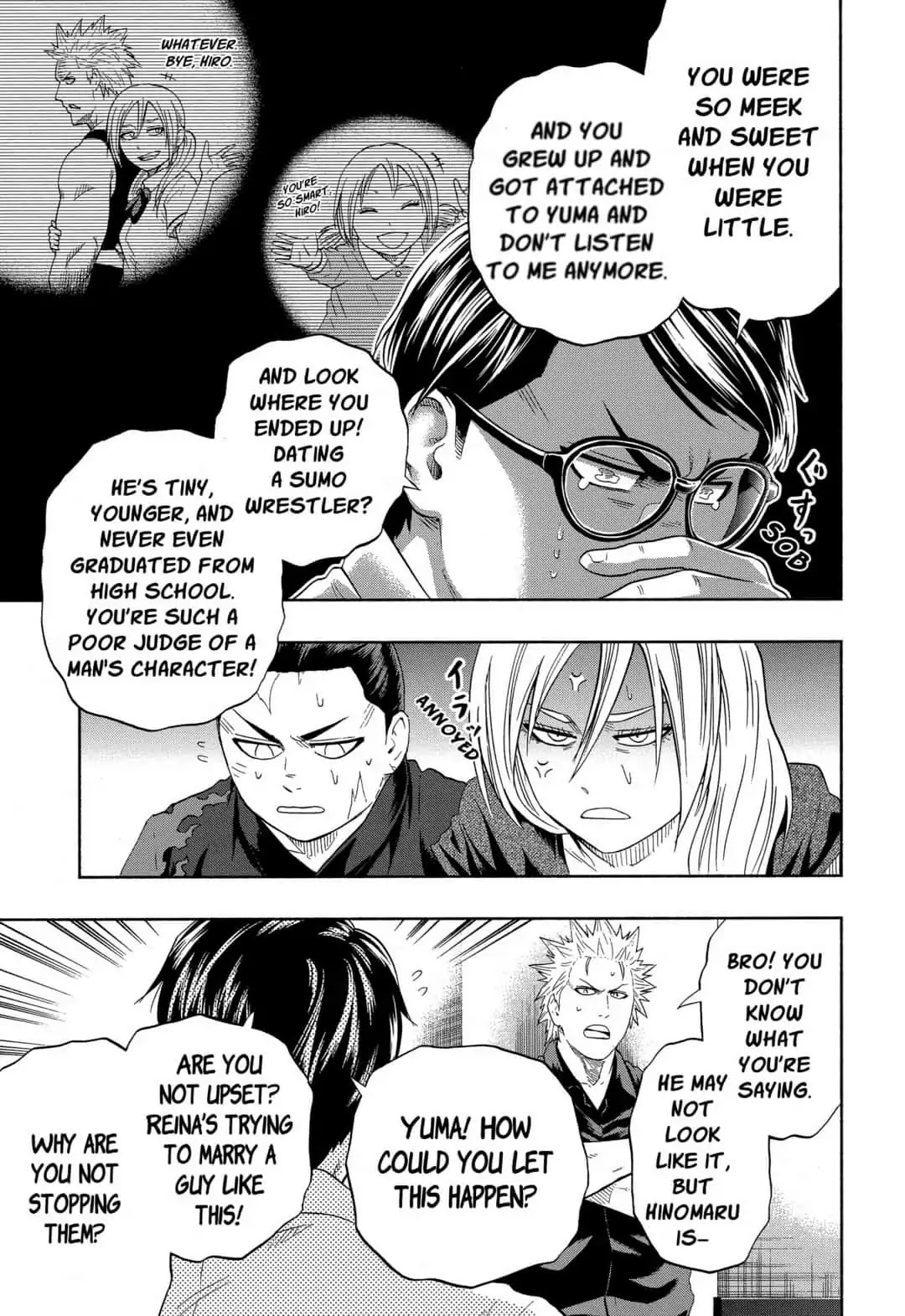 Hinomaru Zumou Chapter 240 page 3 - Chapter 240: Onimaru Kunitsuna and Girl Friend's Father